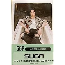 I NEED U (X'masメッセージ入り) シュガ トレカ Amazon.co.jp: シュガ SUGA グッズ フォトメッセージカード 56枚